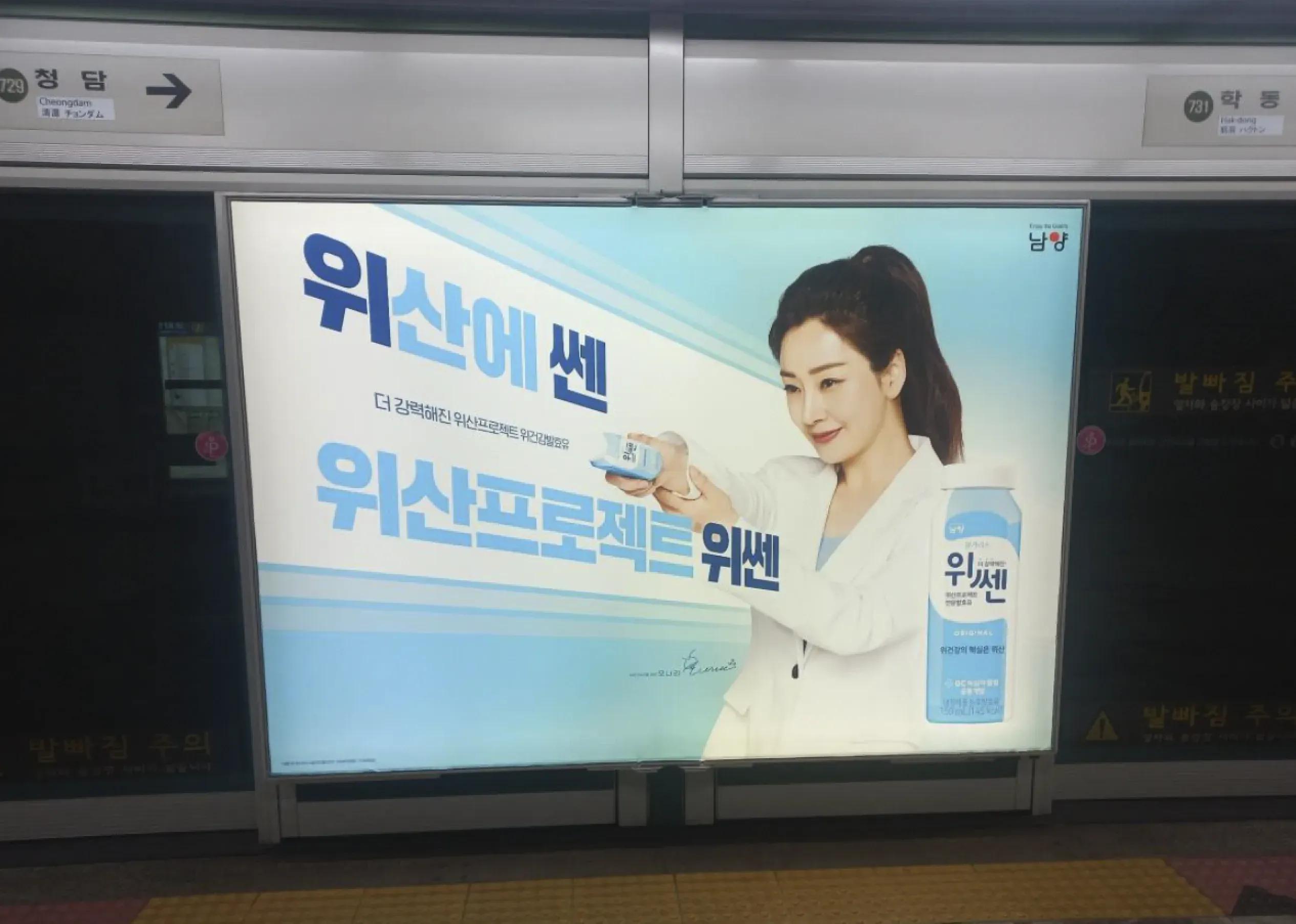 석촌역 스크린도어 (250*170) 5-8호선